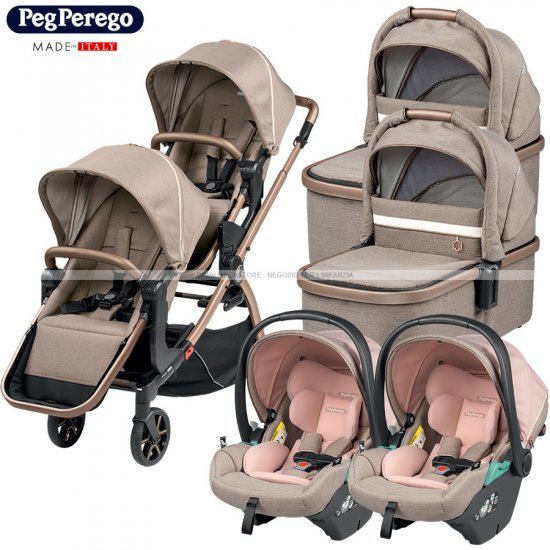 Peg Perego - Ypsi New Lounge Modular Trio Gemellare