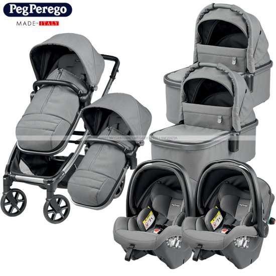 Peg Perego - Ypsi New Slk Modular Trio Gemellare