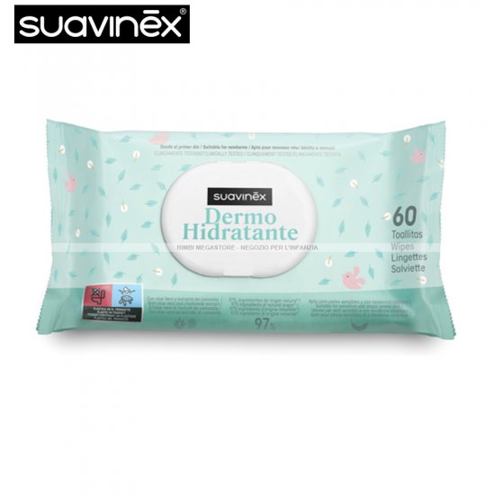 Suavinex - Suavinex Salviette Dermo Idratanti 60 Pz.