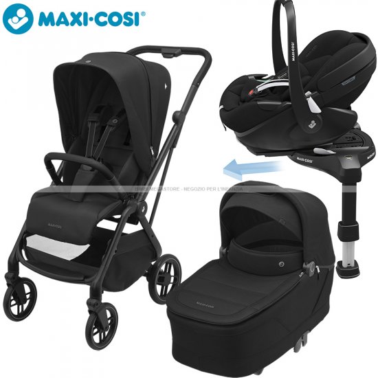 Maxi Cosi - Leona 2 Trio Pebble 360 Pro2 E Base 360 Pro