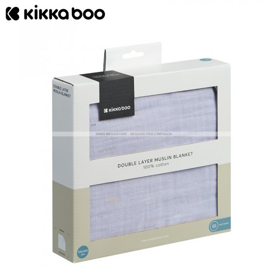 Kikka Boo - Mussolina Blanket 100 X 100 Cm