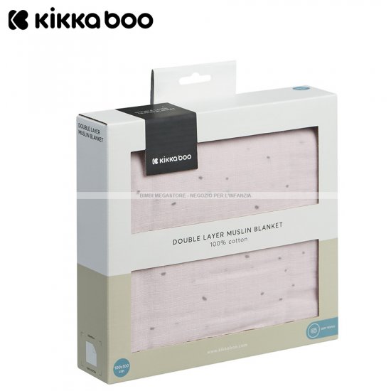 Kikka Boo - Mussolina Blanket 100 X 100 Cm