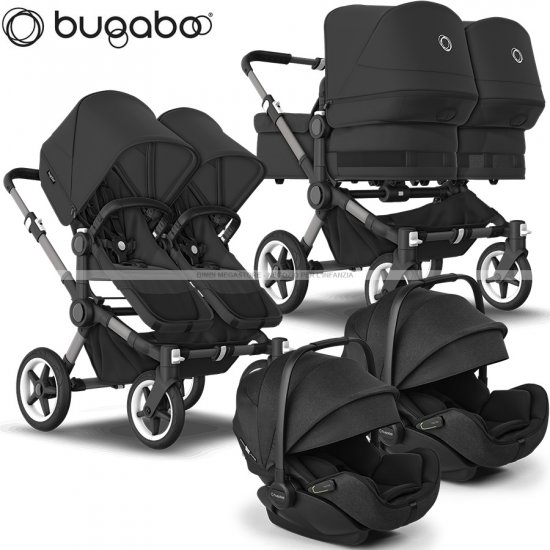 Bugaboo - Bugaboo Donkey 5 Trio Gemellare Con Otter