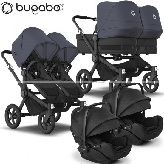 Bugaboo - Bugaboo Donkey 5 Trio Gemellare Con Otter