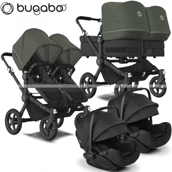 Bugaboo - Bugaboo Donkey 5 Trio Gemellare Con Otter