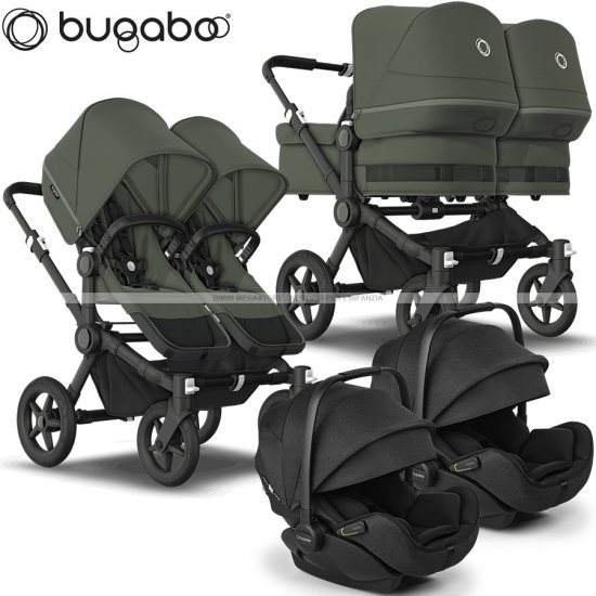 Bugaboo - Bugaboo Donkey 5 Trio Gemellare Con Otter