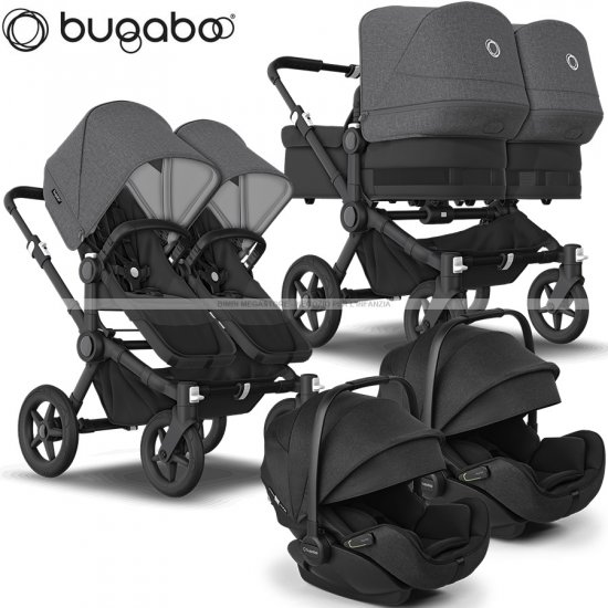 Bugaboo - Bugaboo Donkey 5 Trio Gemellare Con Otter