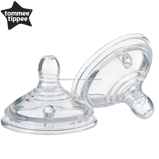 Tommee Tippee - Tettarella 2 Pz Flusso Medio