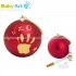 Baby Art - Christmas Ball Mat Rosso Oro 0Mesi