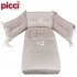 Picci - Stella Piumetto Letto 3 Pz. Ricamato 09 Sabbia