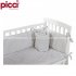 Picci - Lella Rivestimento Tessile 22 Zig Zag Grigio