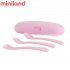 Miniland - Picneat Set Posate Rosa