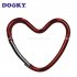 Dooky - Gancio Portaborse A Cuore Rosso