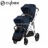 Cybex - Gazelle S Passeggino Gemellare Ocean Blue