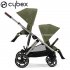 Cybex - Gazelle S Passeggino Gemellare Moss Green