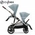 Cybex - Gazelle S Passeggino Gemellare Stormy Blue