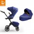 Stokke - Xplory X Passeggino E Navetta Royal Blue