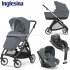 Inglesina - Electa Trio Darwin Con Base Chelsea Grey