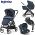 Inglesina - Electa Trio Darwin Con Base Soho Blue