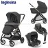 Inglesina - Electa Trio Darwin Con Base Upper Black