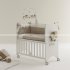 Nanan - Tato Culla Lettino Co-Sleeping Completo Bianco Ecru