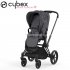 Cybex - Priam 4 Passeggino Simply Flowers Dark Grey Black