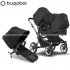 Bugaboo - Bugaboo Donkey 5 Duo Black Black Gra