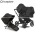 Bugaboo - Bugaboo Donkey 5 Duo Black Black