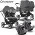 Bugaboo - Bugaboo Donkey 5 Trio Gemellare Con Turtle Air Grey Melange Graph