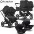 Bugaboo - Bugaboo Donkey 5 Trio Gemellare Con Turtle Air Midnight Black Black