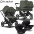 Bugaboo - Bugaboo Donkey 5 Trio Gemellare Con Turtle Air Forest Green Black