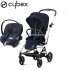 Cybex - Eezy S Twist+ 2 Duo Passeggino E Aton S2 Isize Ocean Blue Silver