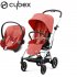 Cybex - Eezy S Twist+ 2 Duo Passeggino E Aton S2 Isize Hibiscus Red Silver