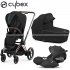 Cybex - E-Priam 4 Trio Con Cloud Z2 Deep Black Rosegold
