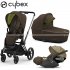 Cybex - E-Priam 4 Trio Con Cloud Z2 Khaki Green Black