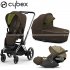 Cybex - E-Priam 4 Trio Con Cloud Z2 Khaki Green Chr Blk