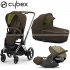 Cybex - E-Priam 4 Trio Con Cloud Z2 Khaki Green Chr Brw