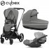 Cybex - E-Priam 4 Trio Con Cloud Z2 Soho Grey Black