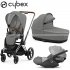 Cybex - E-Priam 4 Trio Con Cloud Z2 Soho Grey Chr Brw