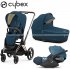 Cybex - E-Priam 4 Trio Con Cloud Z2 Mountain B.rosegold