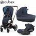 Cybex - E-Priam 4 Trio Con Cloud Z2 Nautical B.rosegold