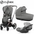 Cybex - E-Priam 4 Trio Con Cloud Z2 Soho Grey Rosegold