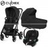 Cybex - Talos S Lux Trio Aton S2 Isize Moon Black