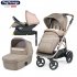 Peg Perego - Veloce Tc Lounge Modular Trio Con Base Mon Amour