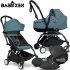 Babyzen - Yoyo2 Trio Con Bassinet E Cloud Z2 Aqua Black