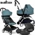 Babyzen - Yoyo2 Trio Con Bassinet E Cloud Z2 Aqua White