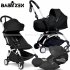 Babyzen - Yoyo2 Trio Con Bassinet E Cloud Z2 Black White