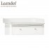 Leander - Classic Ripiano Fasciatoio Cassettiera Bianco