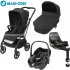 Maxi Cosi - Leona 2 Trio Oria Con Pebble 360 E Base 360 Essential Black
