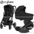 Cybex - Talos S Lux Trio Cloud T Isize Moon Black